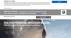 Desktop Screenshot of kultur.bmw-muenchen.de